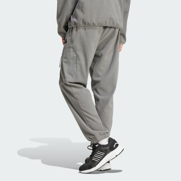 adidas City Escape Polar Fleece Pant Collegiate Green L Mens Product Image