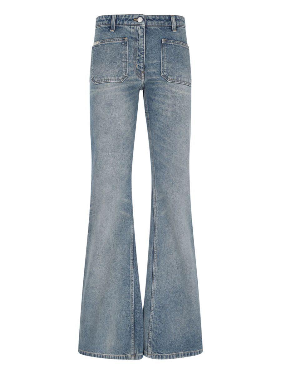COURRÈGES Jeans Bootcut In Blue Product Image