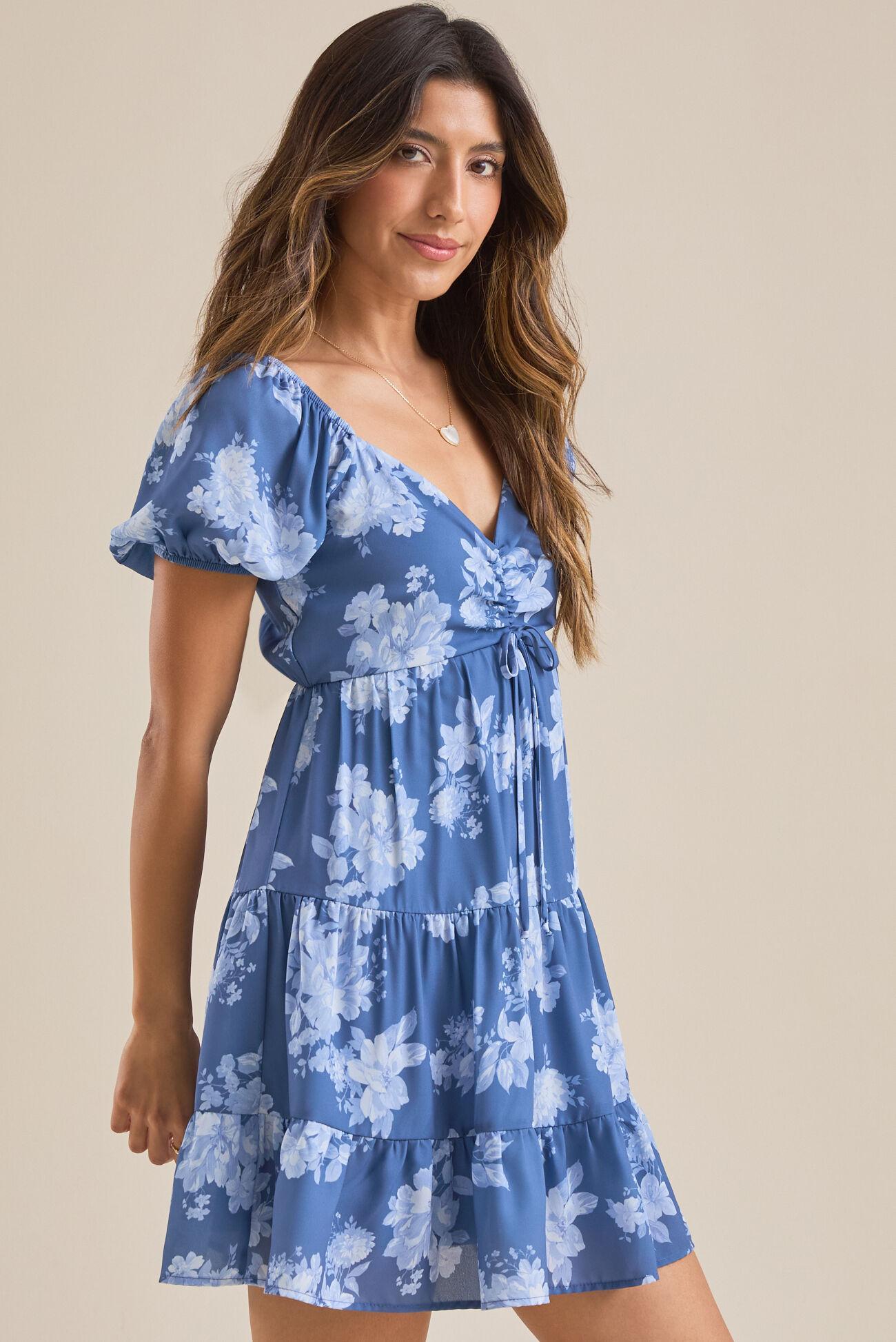 Kirsten Floral Mini Dress Product Image