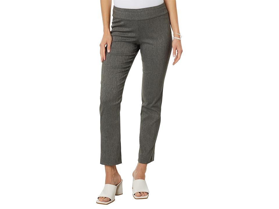 DKNY Long Sleeve Linen One-Button Jacket (Frosting ) Women's Clothing Product Image