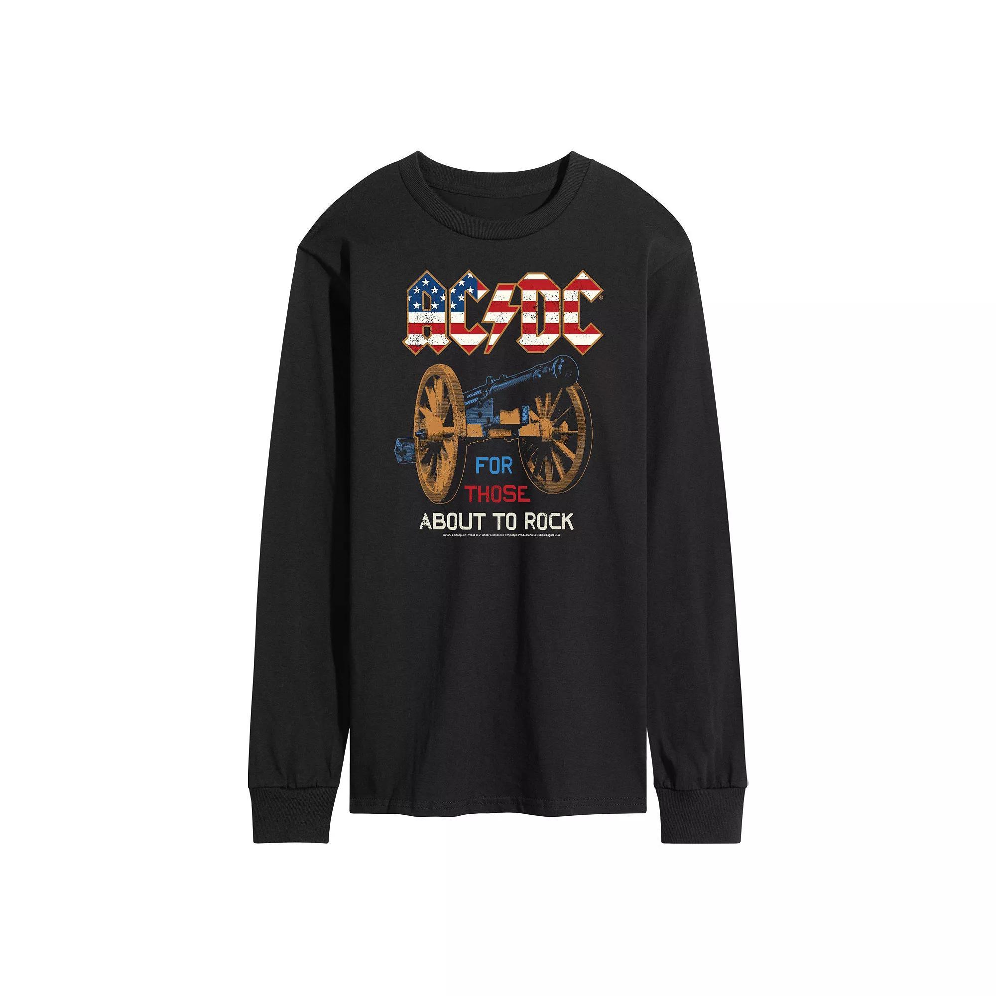 Mens ACDC About To Rock Tee Product Image