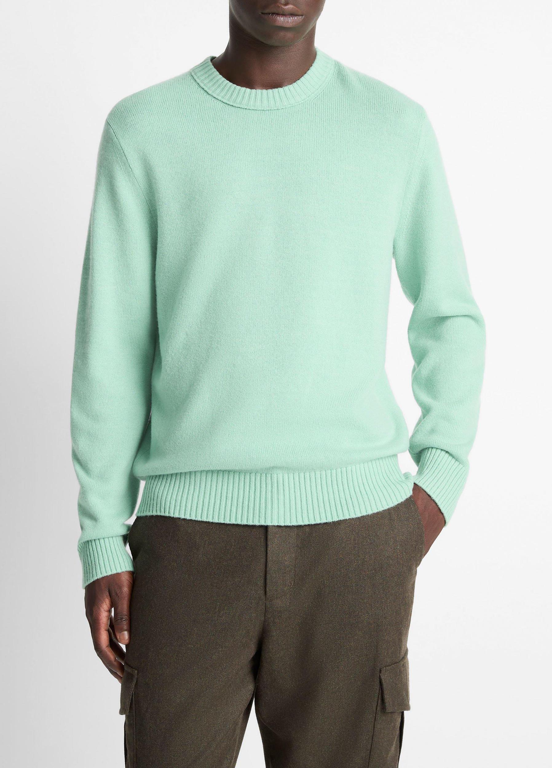 Wool-Cashmere Crew Neck Sweater Product Image