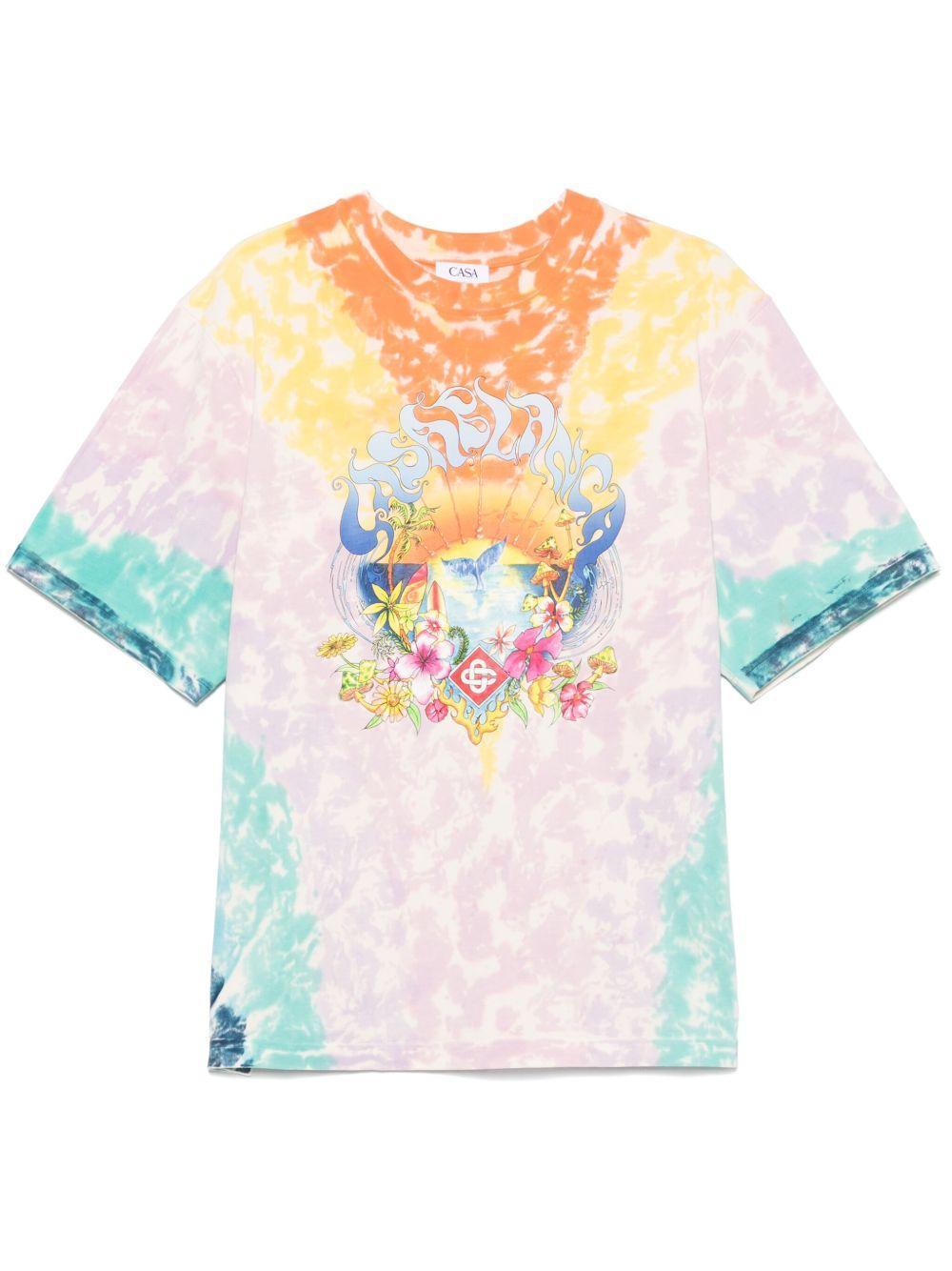 Surf-trip tie-dye T-shirt  Product Image