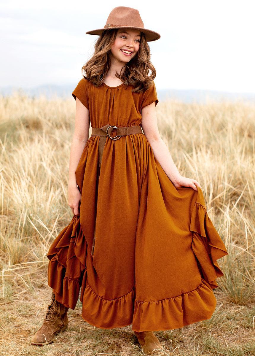 Pilar Dress in Spice Female Product Image
