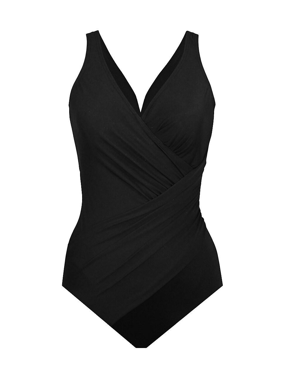 Miraclesuit Must Have Oceanus Ruched One Piece Swimsuit Product Image