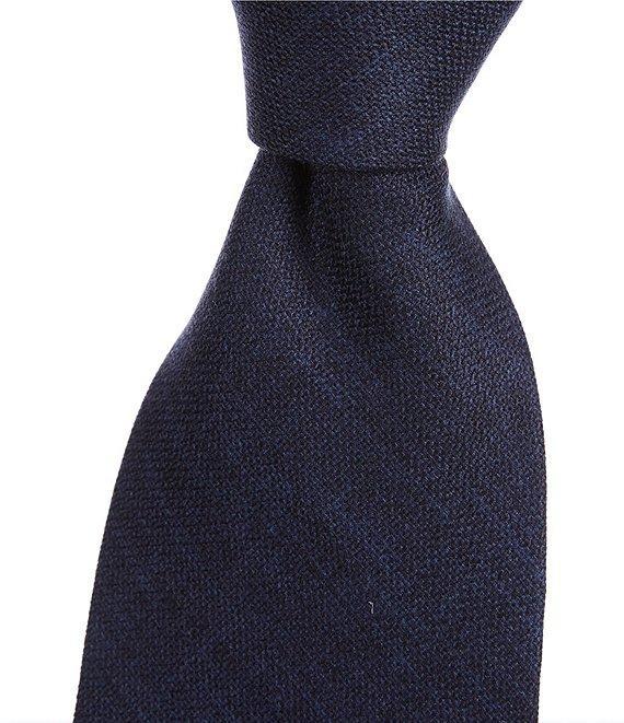 Edward Armah Solid 3.5#double; Silk Tie Product Image