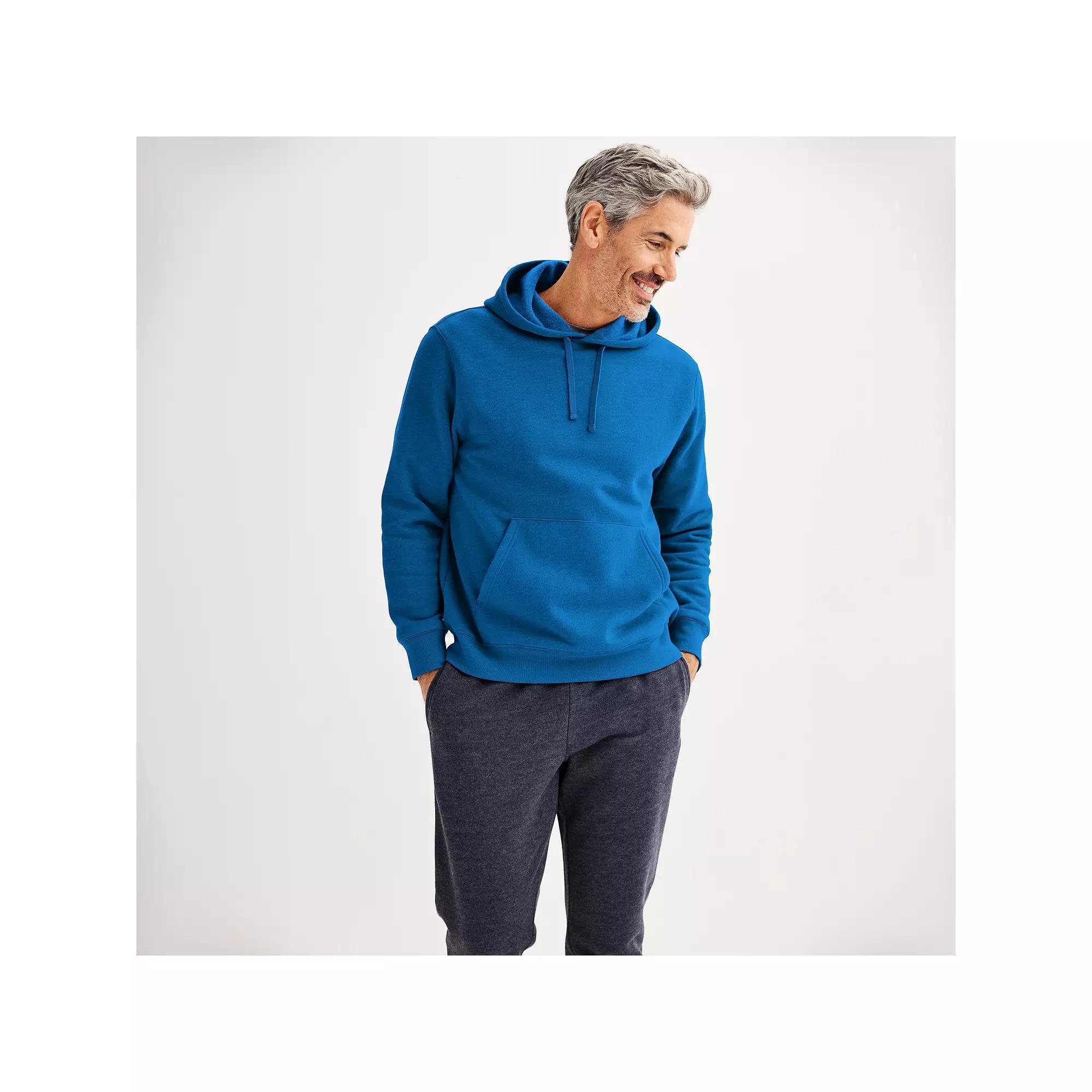 Men's Tek Gear® Ultra Soft Fleece Hoodie, Size: XL, Red Product Image