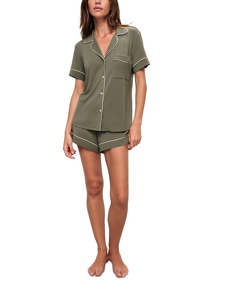 Eberjey Gisele Relaxed Short Sleeve Top & Shorts Product Image