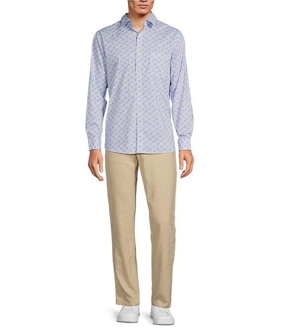 Rowm Rec + Relax Long Sleeve Performance Burst Print Shirt Product Image