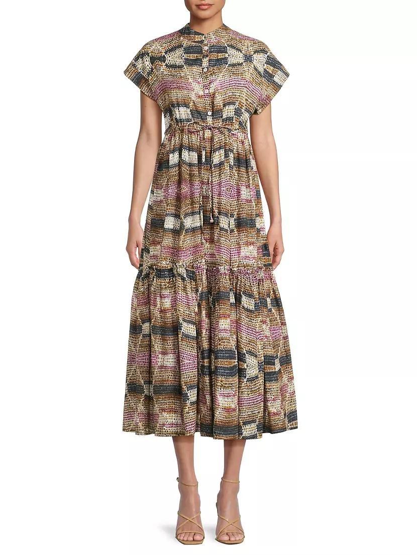 Mumi Cotton Midi-Dress Product Image