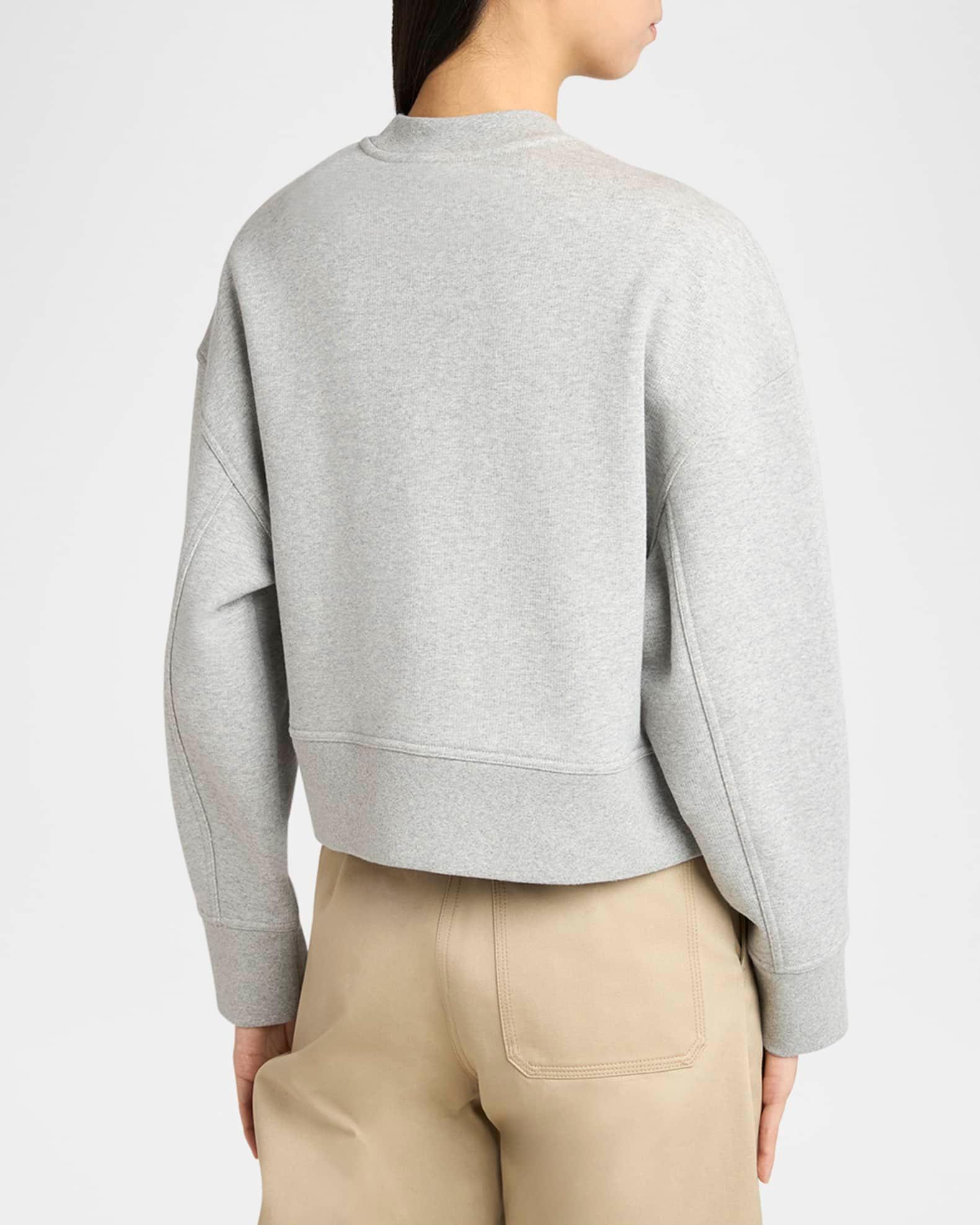 Logo Patch Crewneck Sweatshirt Product Image