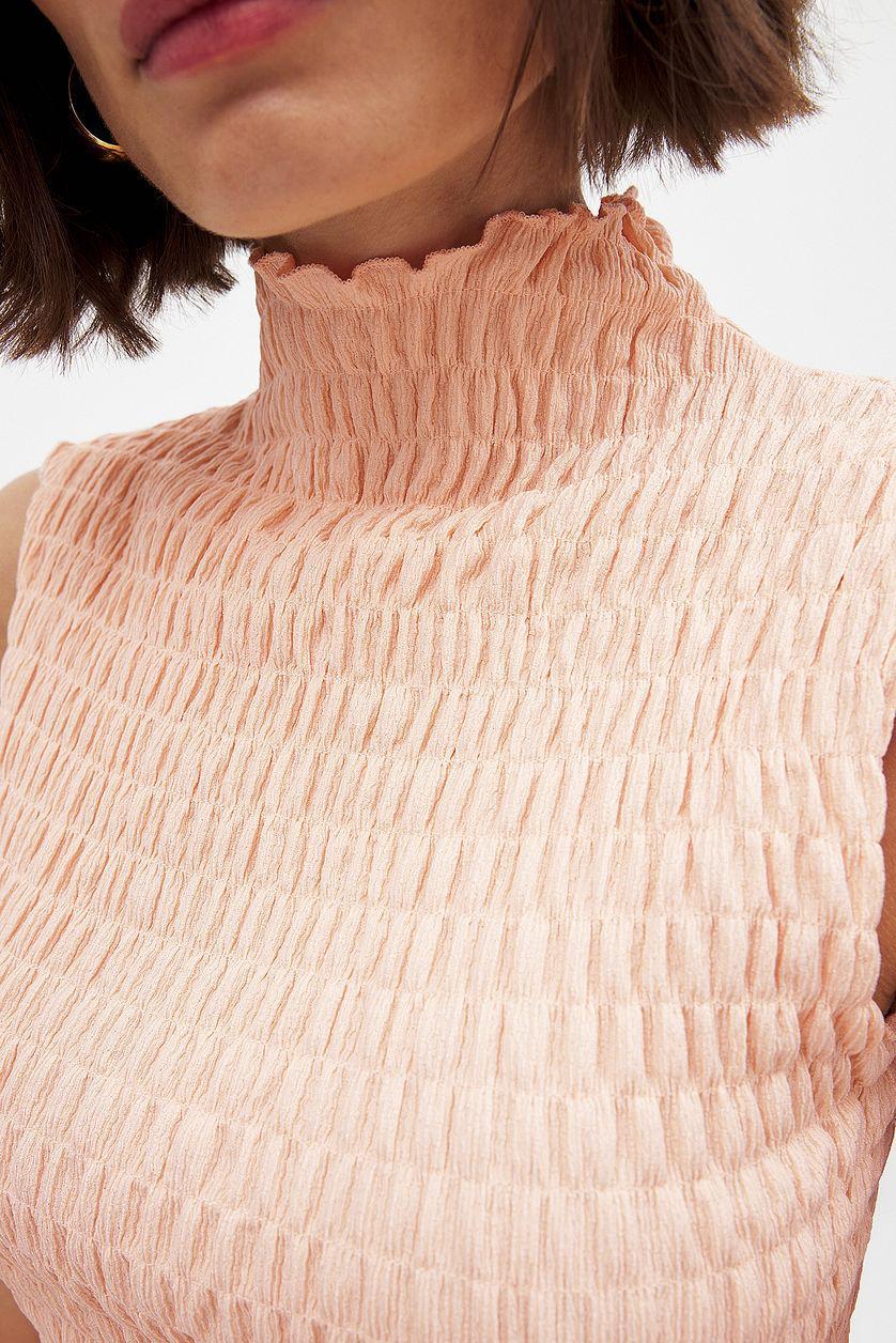 Sleeveless Smock Top Product Image