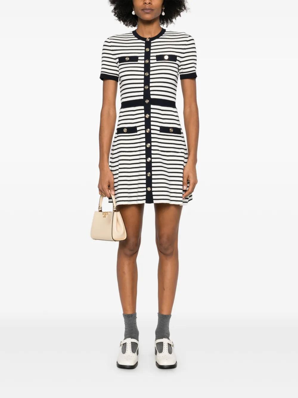 striped mini dress Product Image