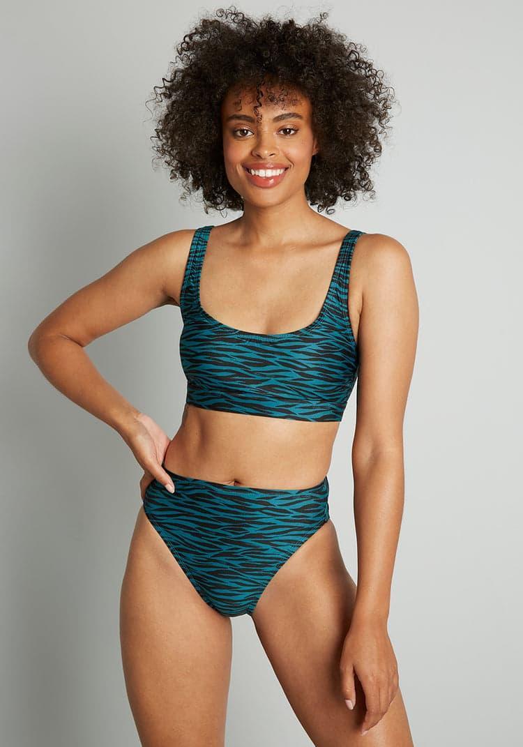 The Franky High-Waisted Bikini Bottom Product Image