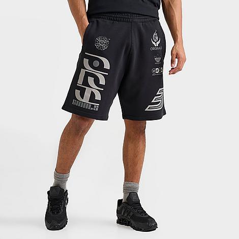 adidas Mens Originals Moto Sponsors Graphic French Terry Shorts Product Image