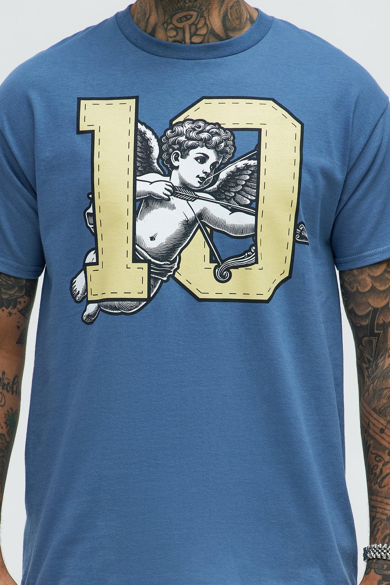 Angelic 10 Short Sleeve Tee - Blue Product Image
