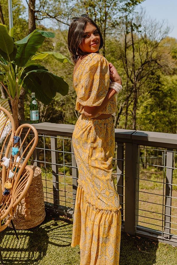 Tuscan Nights One Shoulder Top Product Image