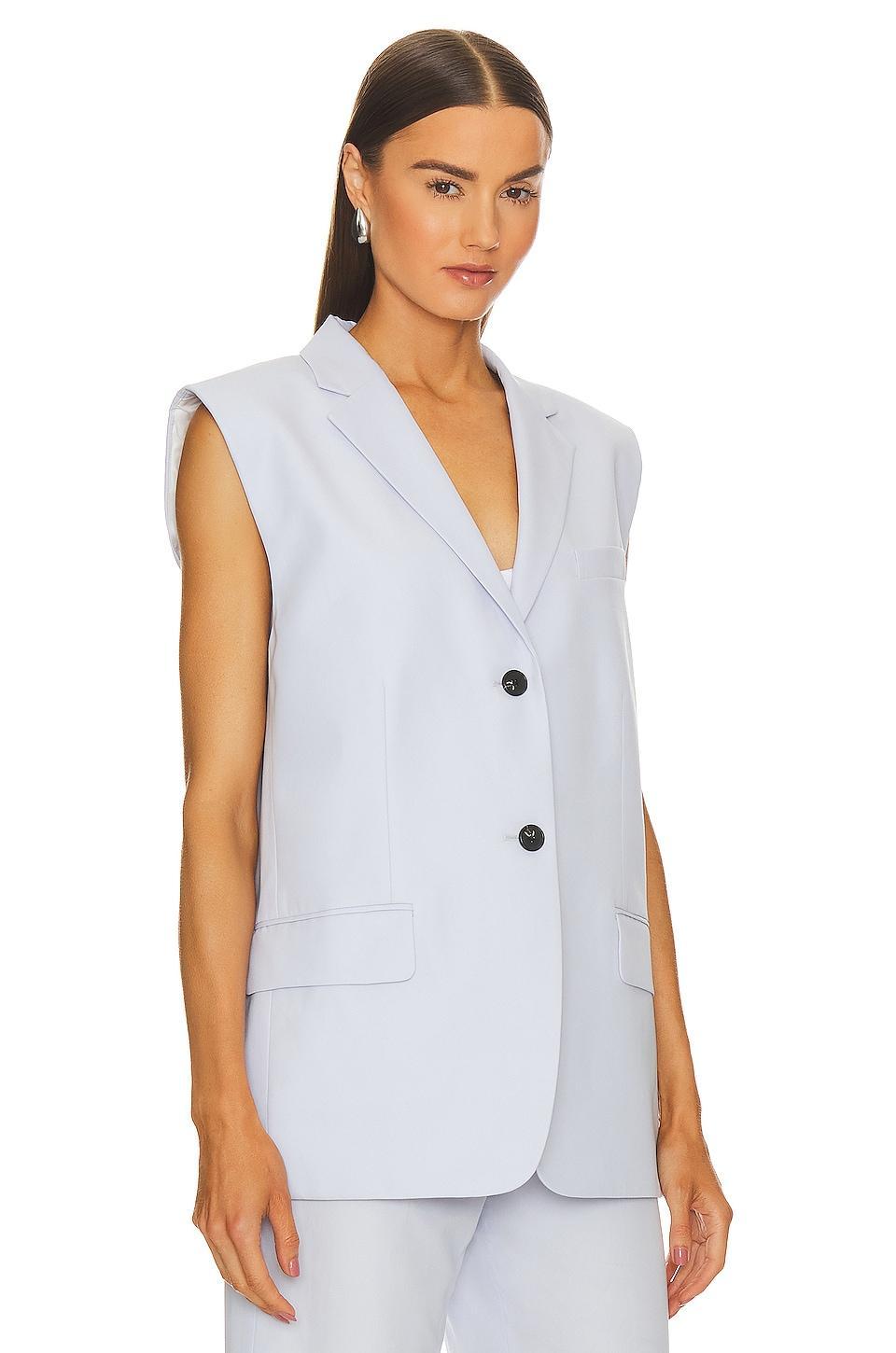 Boxy Oversized Vest Theory Product Image