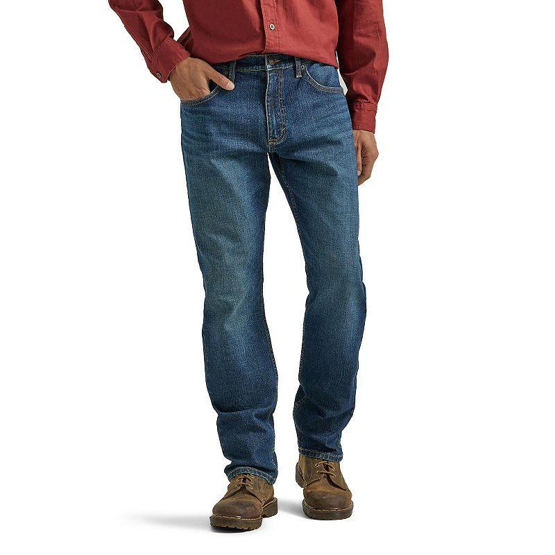 Men's Wrangler Athletic-Fit Stretch Jeans, Size: 36X34, Black Wash Product Image