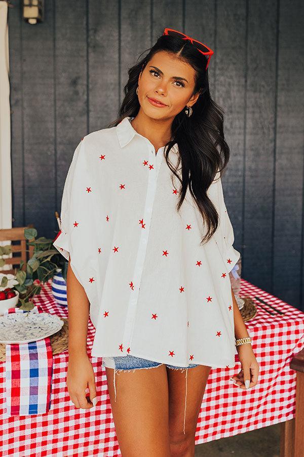 American Anthem Embroidered Button Up Product Image