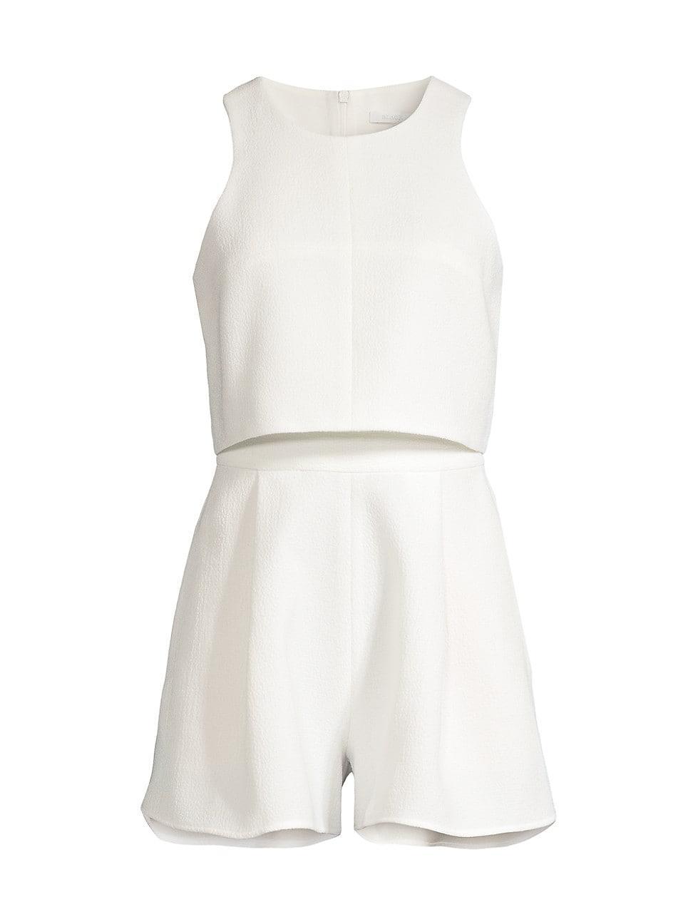 Womens Black Halo x Laurel Berman Sanibel Two-Piece Romper Product Image