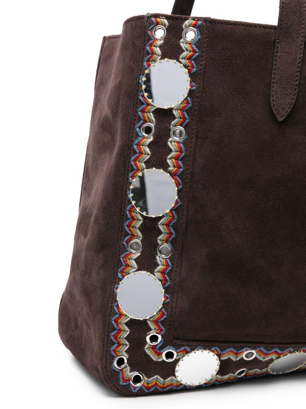 Nellcôte suede tote bag Product Image