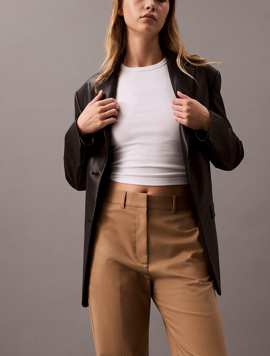 Cotton Stretch Straight Fit Chino Pants Product Image