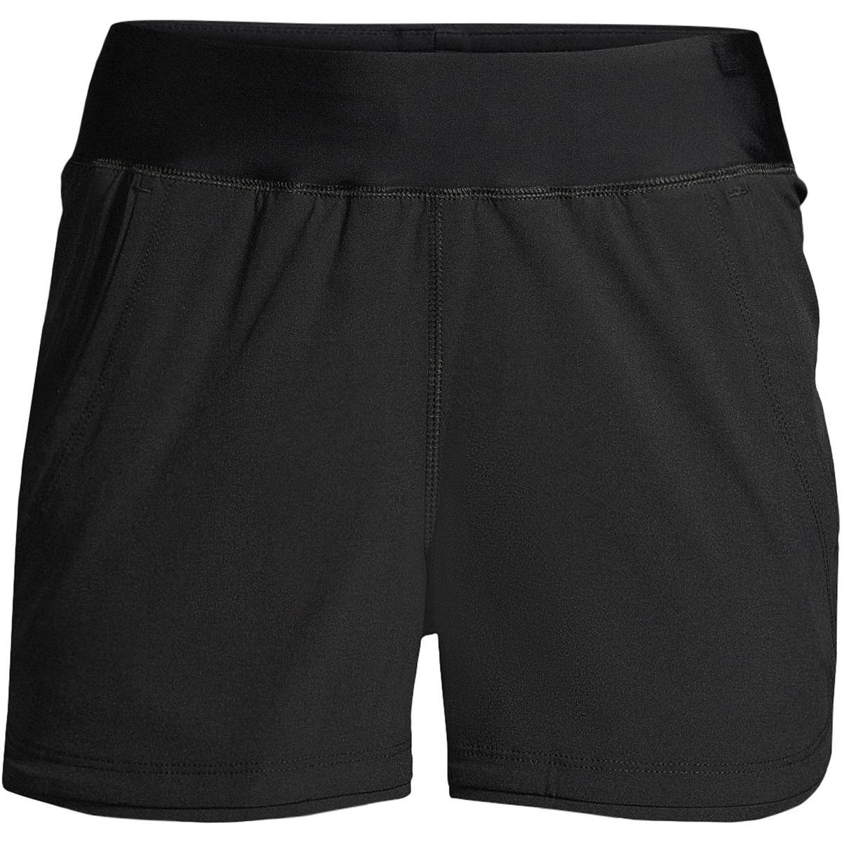 Women's Lands' End 3" Quick Dry Swim Shorts With Panty, Size: 14, Deep  Blue Product Image
