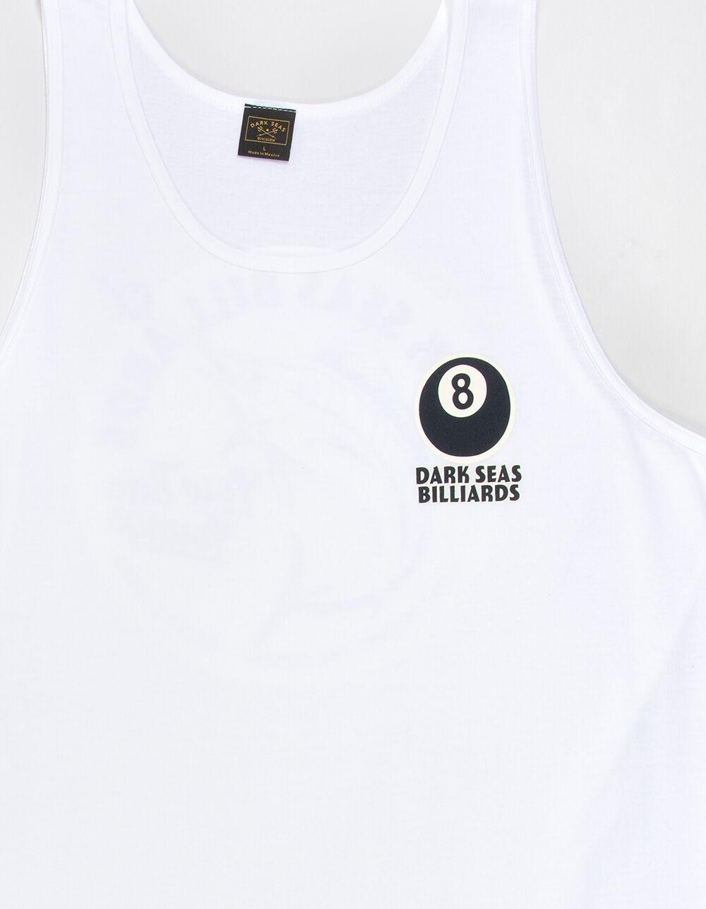 DARK SEAS Eight Ball Mens Tank Top - WHITE Product Image