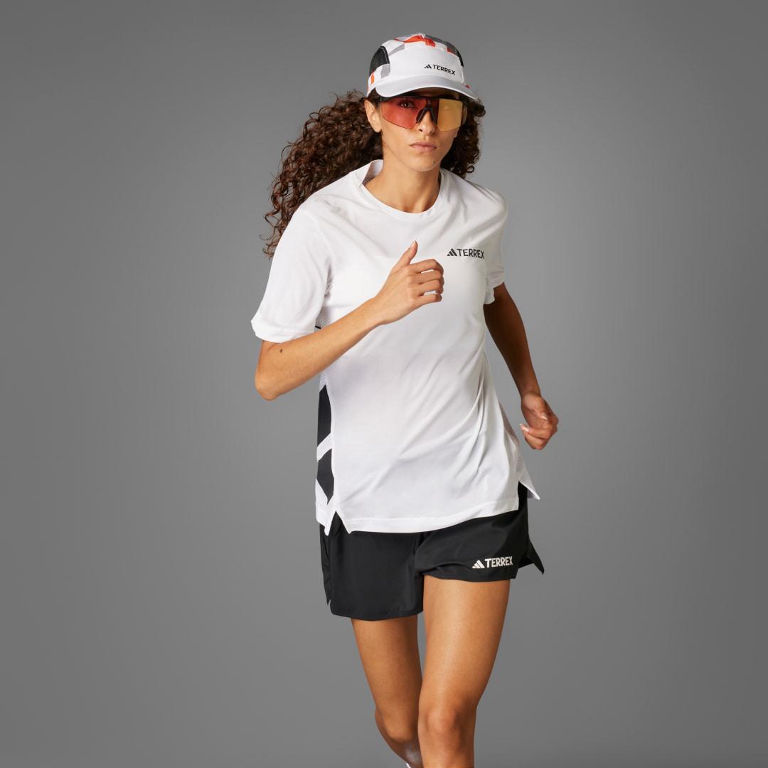 adidas Terrex Xperior Climacool+ Tee White 2XS Womens Product Image