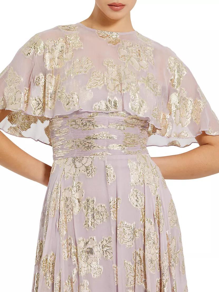 Evening Floral A-Line Gown Product Image