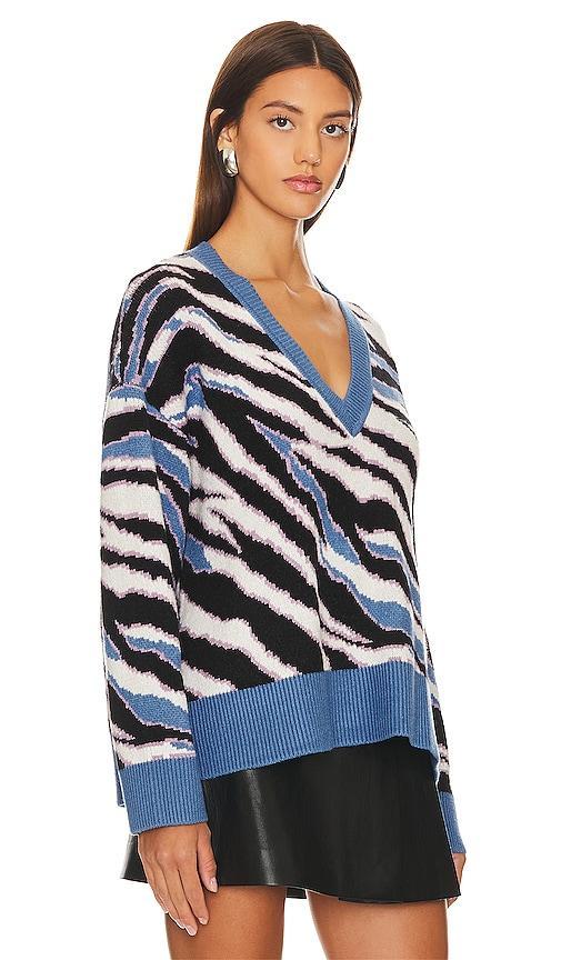 Abstract V Neck Sweater Lovers and Friends Product Image