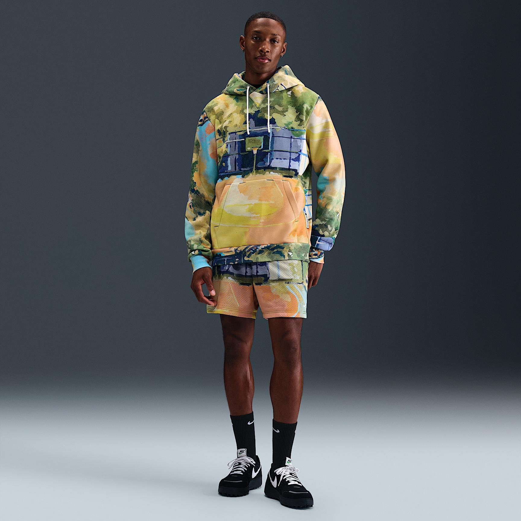 Nike Standard Issue Men's Therma-FIT Pullover Basketball Hoodie Product Image