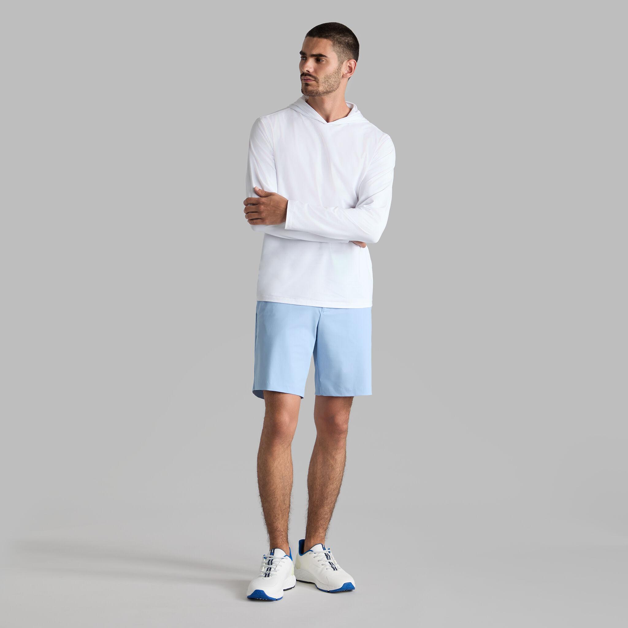 MÉLANGE ICE NYLON HOODIE Product Image