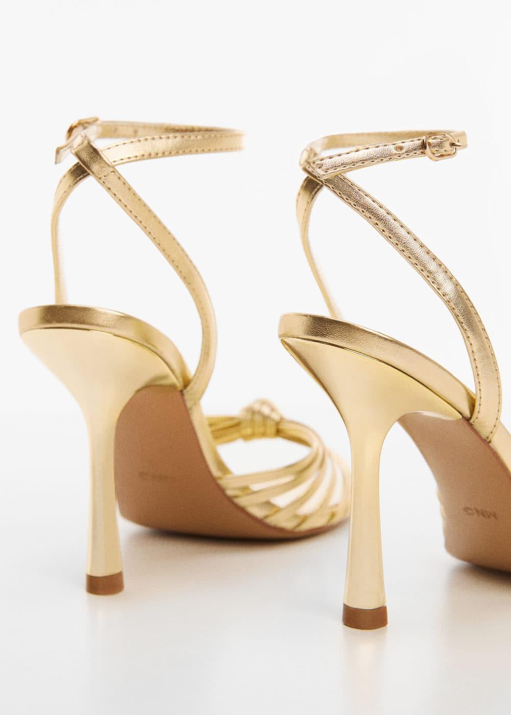 Mango Womens Strappy Heeled Sandals Product Image