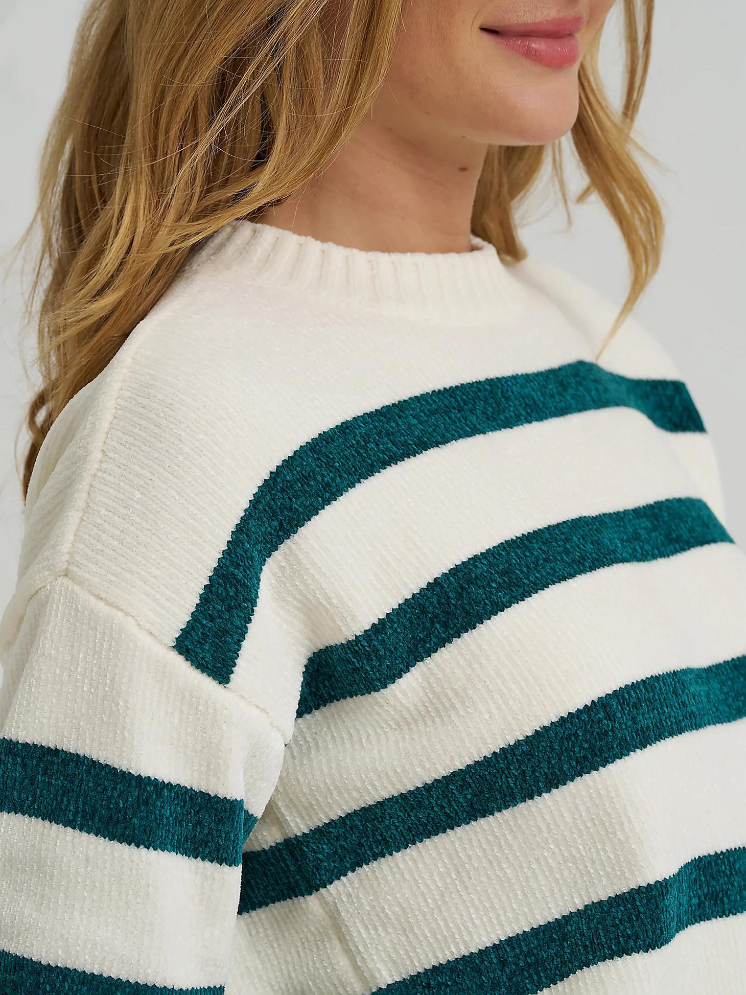 Women's Striped Chenille Sweater | Women's Tops & Tees | Lee® Product Image