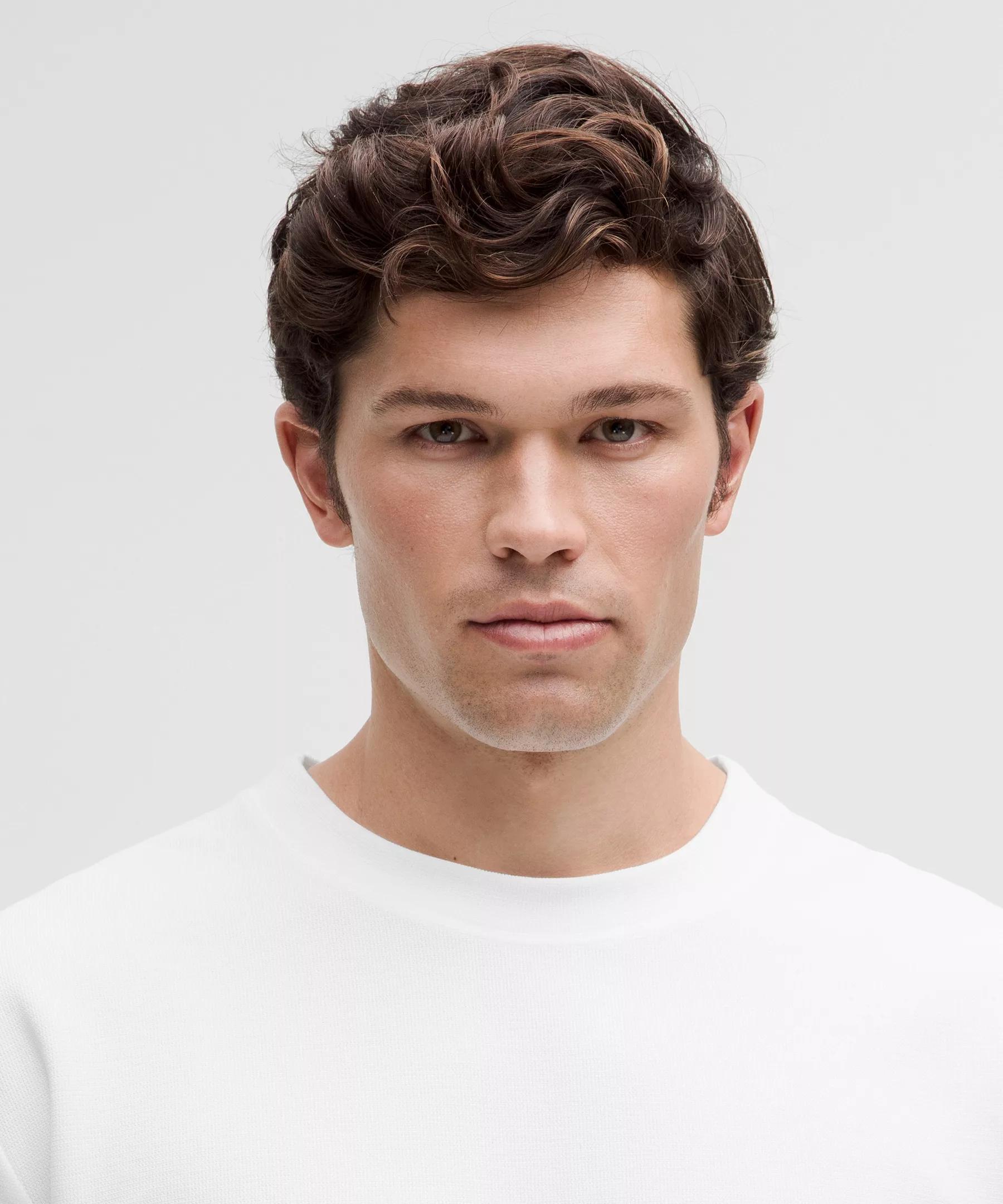 Heavyweight Cotton Textured Long-Sleeve Shirt Product Image