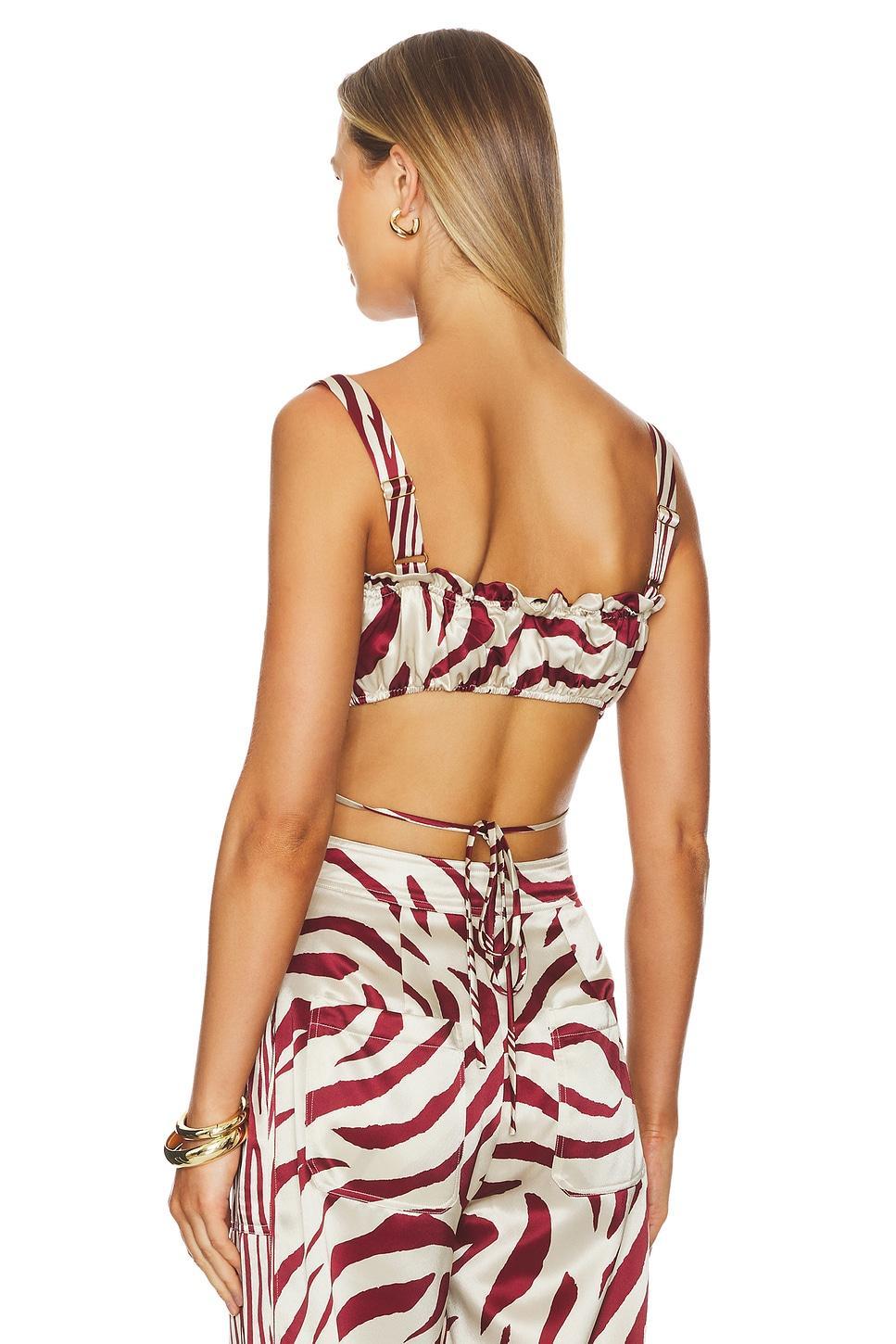 Tracy Button Front Crop Top NICHOLAS Product Image