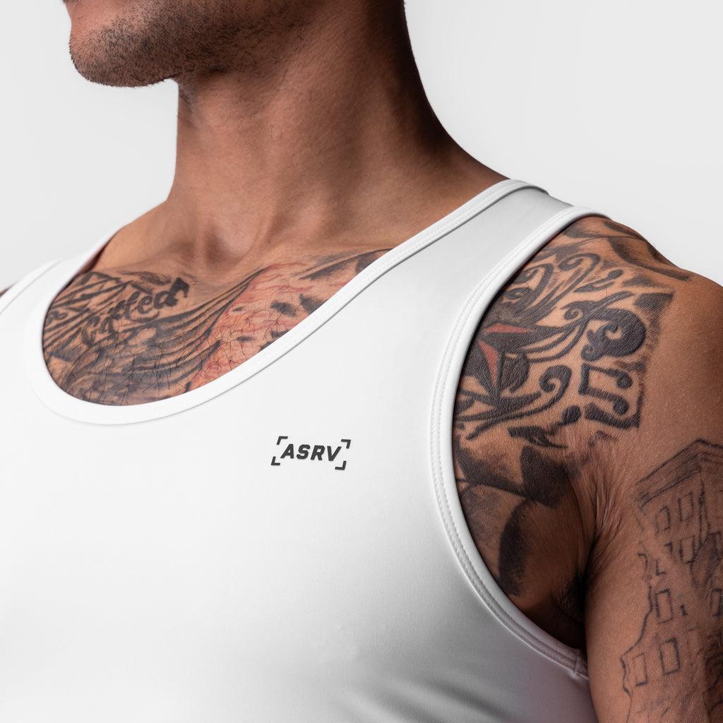 0985. WarpFlexx-Lite™ Slim Tank - White Product Image