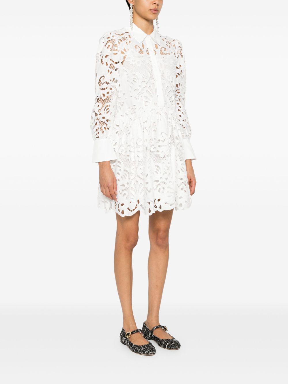 guipure-lace mini dress Product Image