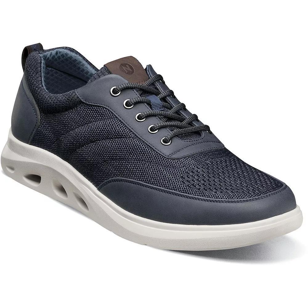 Nunn Bush Mens Ponte Knit Moc Toe U-Bal Oxford Product Image