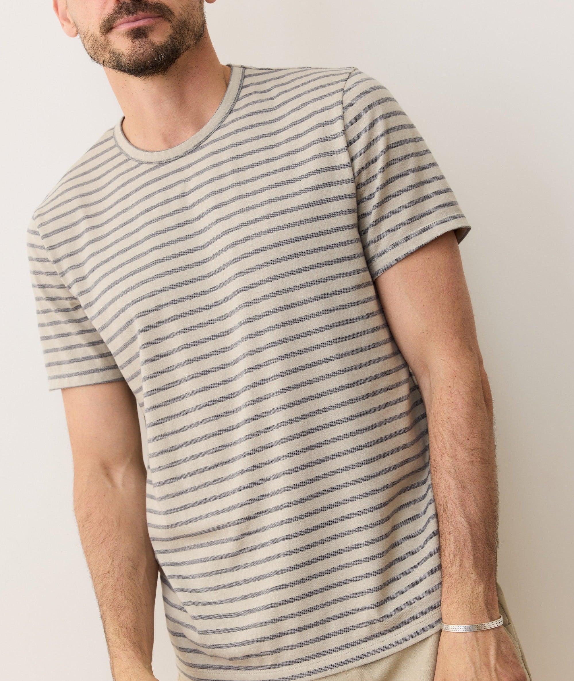 Signature Jacquard Crew Tee Product Image