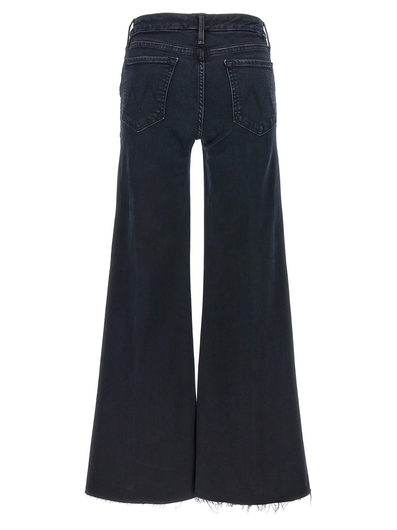 MOTHER The Roller Fray Jeans In Blue Product Image