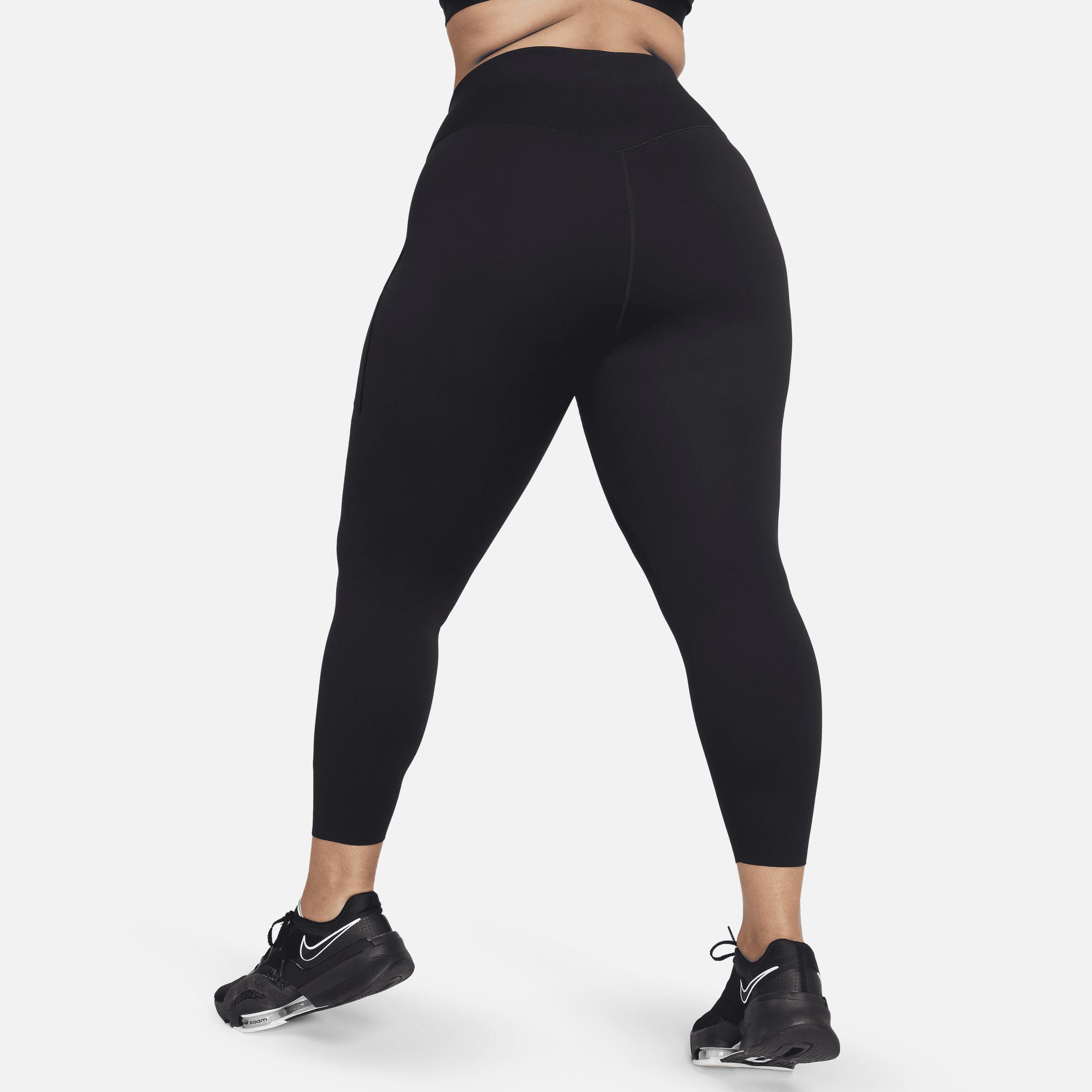 Nike Women's Universa Medium-Support High-Waisted 7/8 Leggings with Pockets (Plus Size) Product Image