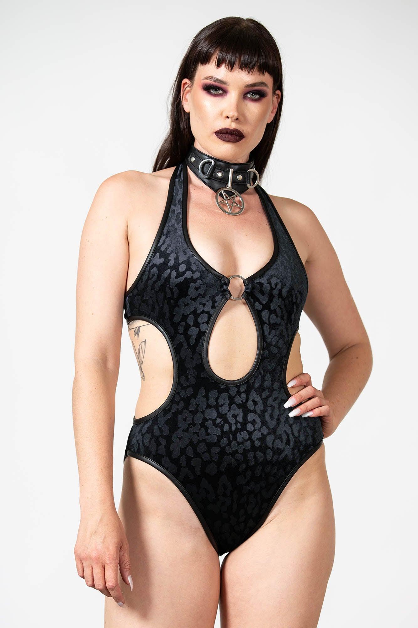 Barbarella Halter Bodysuit [B] Female Product Image