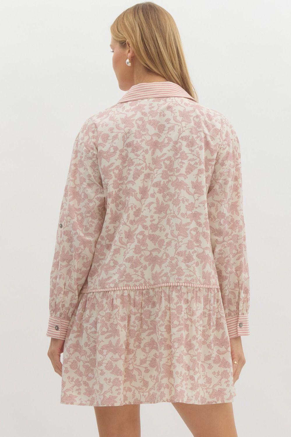 Sunday Rosè Mini Dress Product Image