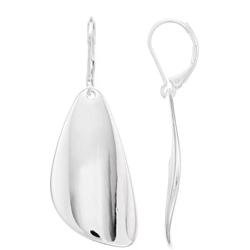 Nine West Geometric Drop Earrings, Womens, Silver Tone Product Image