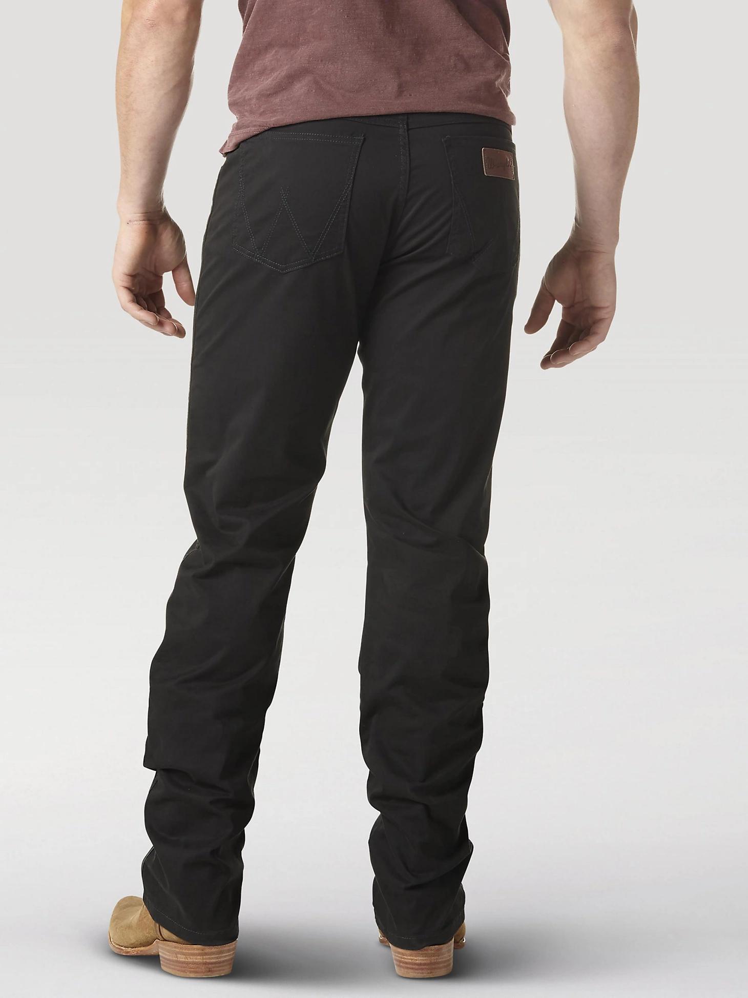 Men's Wrangler Retro® Slim Fit Straight Leg Pant | Men's PANTS | Wrangler® Product Image
