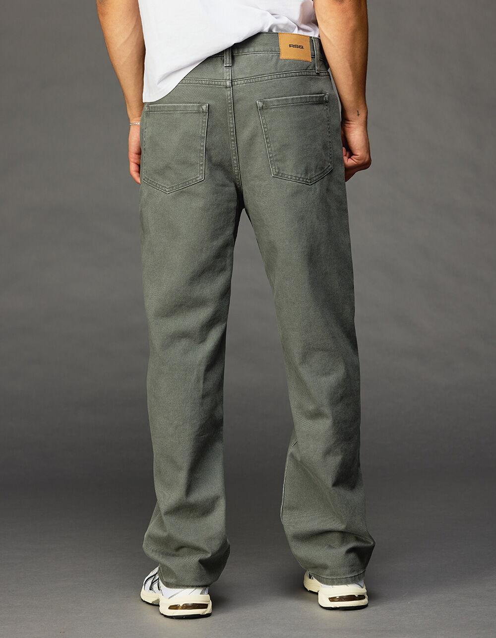 RSQ Mens Straight 5 Pocket Pants - DARK GRAY Product Image