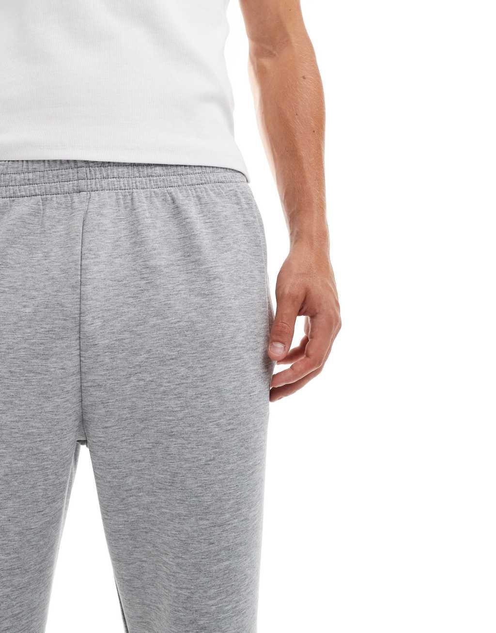 4505 Icon quick dry tapered fit performance sweatpants in heather gray  Product Image